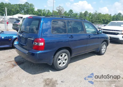 2005 Toyota Highlander V6 z USA, uszkodzony, nr VIN JTEEP21A250077105